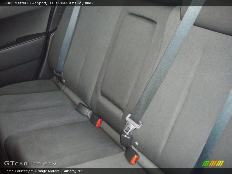 True Silver Metallic / Black 2008 Mazda CX-7 Sport