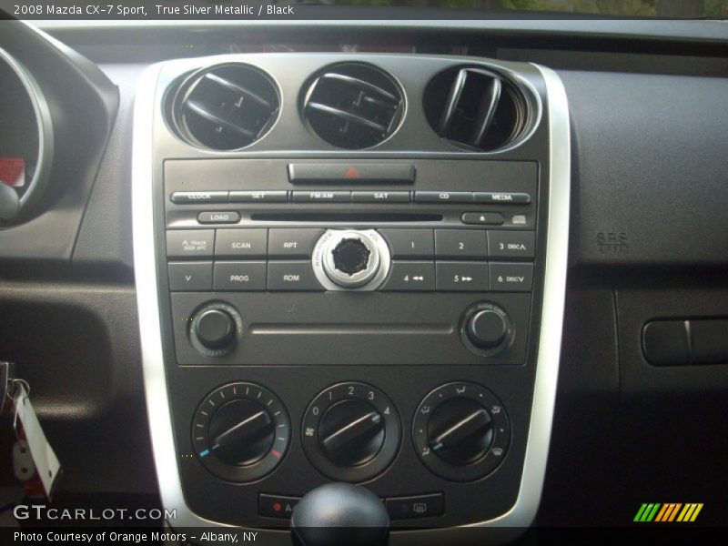 True Silver Metallic / Black 2008 Mazda CX-7 Sport