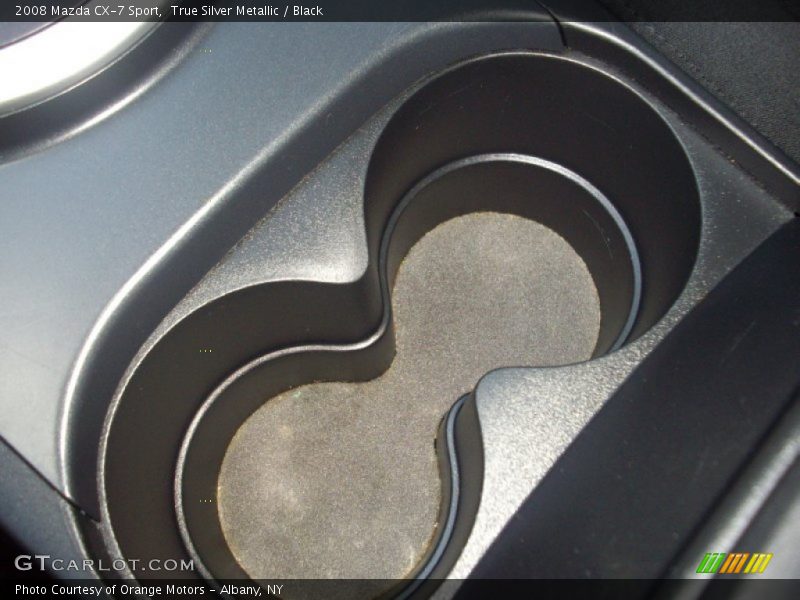 True Silver Metallic / Black 2008 Mazda CX-7 Sport