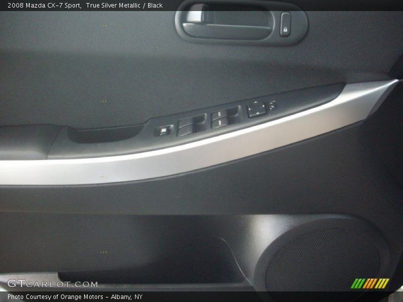 True Silver Metallic / Black 2008 Mazda CX-7 Sport