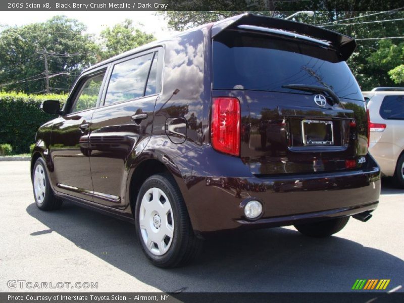 Black Berry Crush Metallic / Dark Gray 2009 Scion xB
