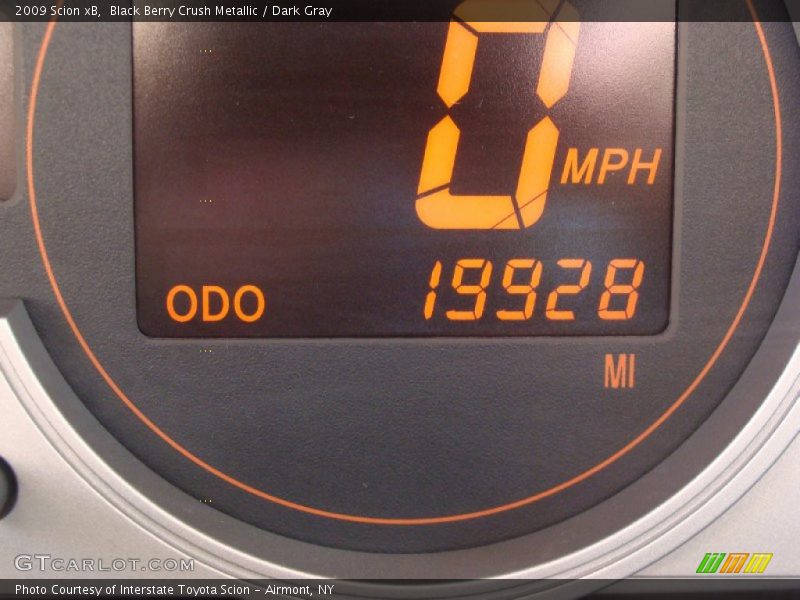 Black Berry Crush Metallic / Dark Gray 2009 Scion xB