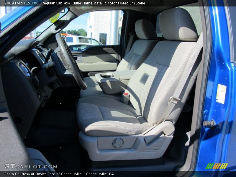  2009 F150 XLT Regular Cab 4x4 Stone/Medium Stone Interior