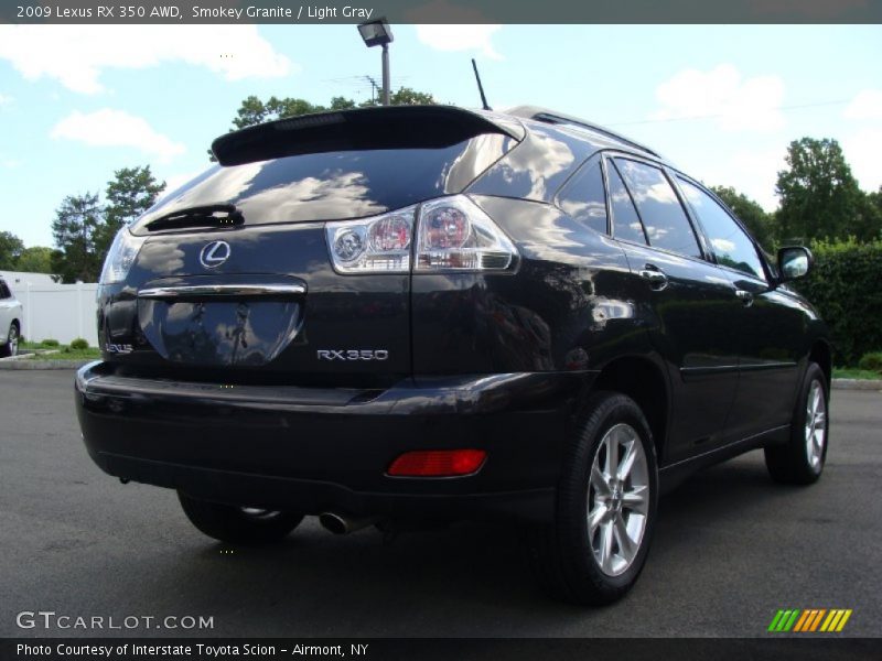 Smokey Granite / Light Gray 2009 Lexus RX 350 AWD