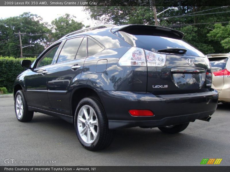 Smokey Granite / Light Gray 2009 Lexus RX 350 AWD