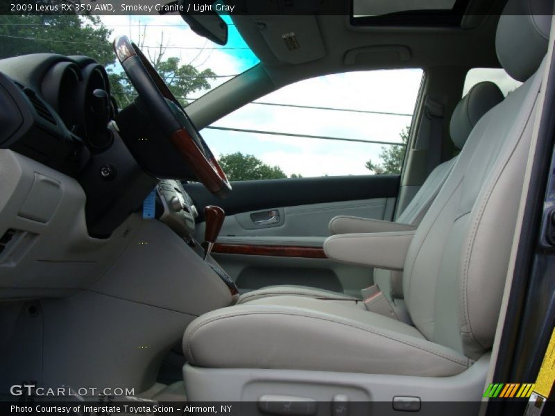 Smokey Granite / Light Gray 2009 Lexus RX 350 AWD
