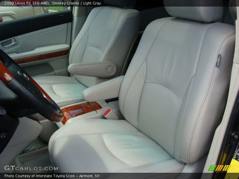 Smokey Granite / Light Gray 2009 Lexus RX 350 AWD