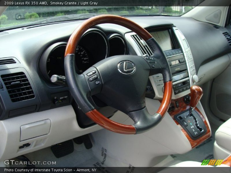 Smokey Granite / Light Gray 2009 Lexus RX 350 AWD