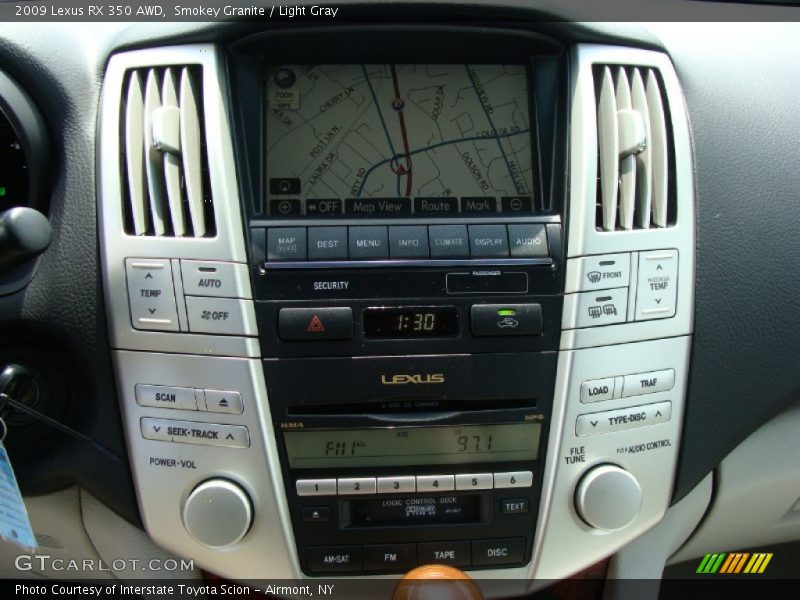 Smokey Granite / Light Gray 2009 Lexus RX 350 AWD