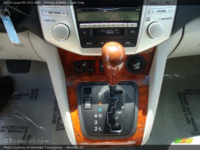 Smokey Granite / Light Gray 2009 Lexus RX 350 AWD