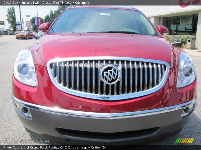 Crystal Red Tintcoat / Cashmere 2012 Buick Enclave FWD