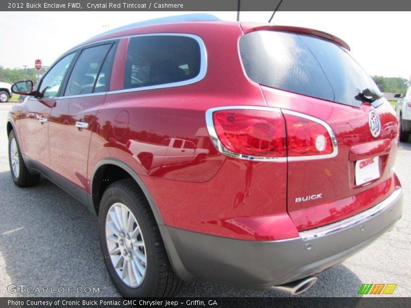 Crystal Red Tintcoat / Cashmere 2012 Buick Enclave FWD