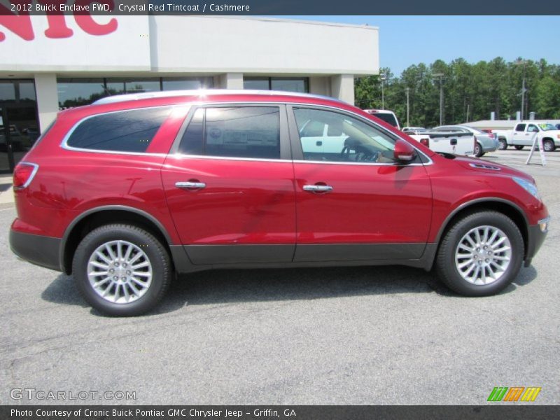 Crystal Red Tintcoat / Cashmere 2012 Buick Enclave FWD