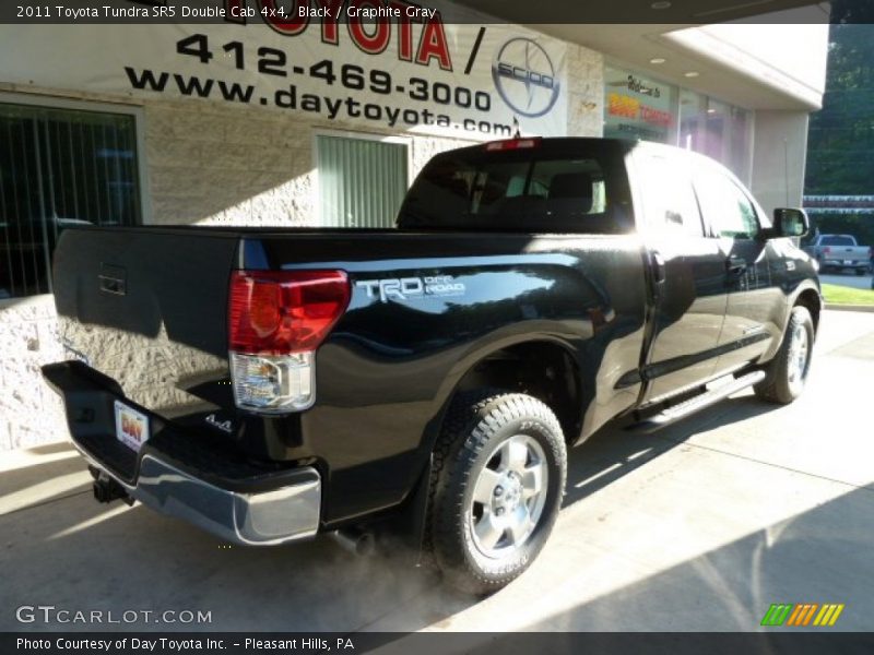 Black / Graphite Gray 2011 Toyota Tundra SR5 Double Cab 4x4