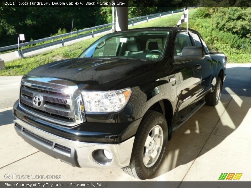 Black / Graphite Gray 2011 Toyota Tundra SR5 Double Cab 4x4