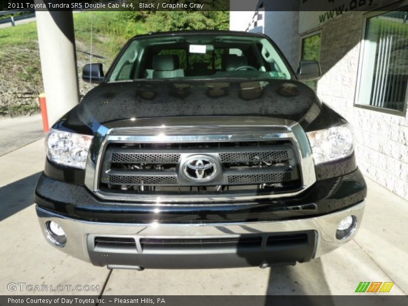 Black / Graphite Gray 2011 Toyota Tundra SR5 Double Cab 4x4