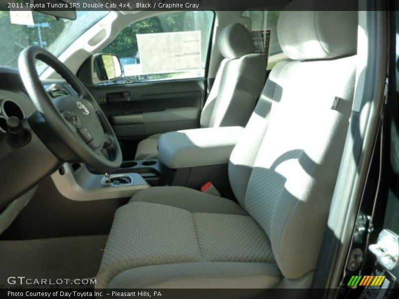 Black / Graphite Gray 2011 Toyota Tundra SR5 Double Cab 4x4
