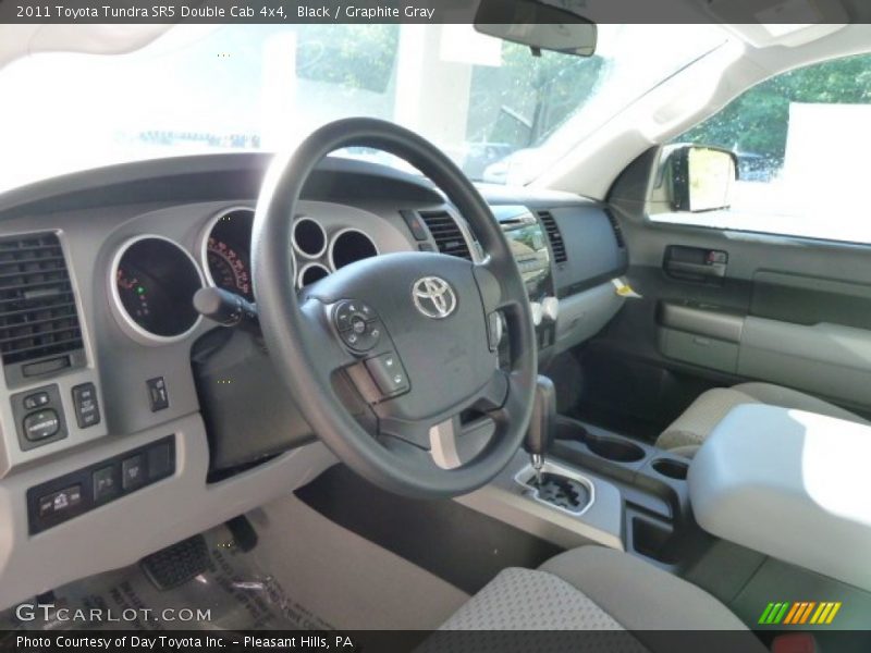 Black / Graphite Gray 2011 Toyota Tundra SR5 Double Cab 4x4