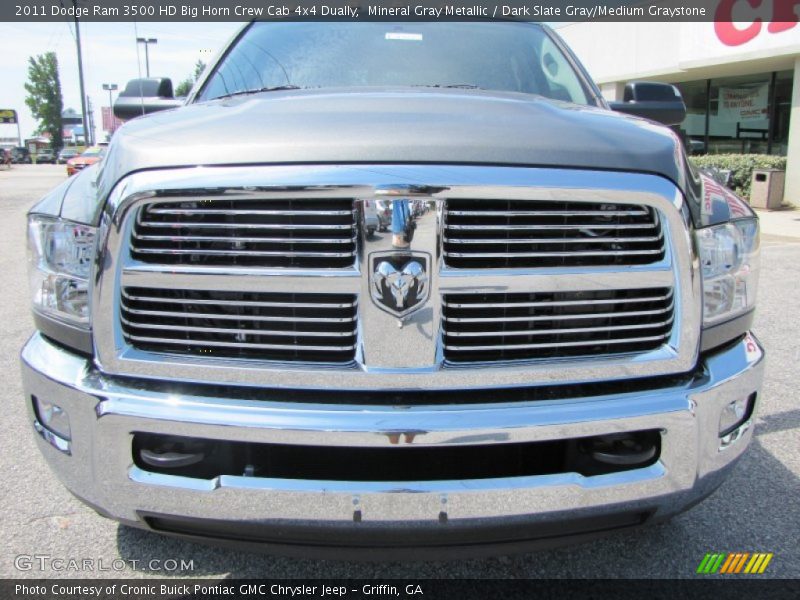 Mineral Gray Metallic / Dark Slate Gray/Medium Graystone 2011 Dodge Ram 3500 HD Big Horn Crew Cab 4x4 Dually