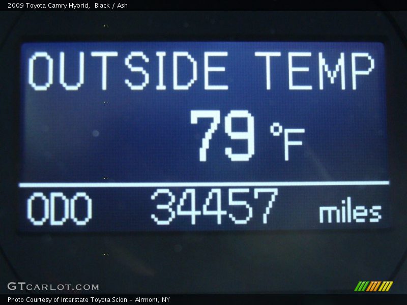 Black / Ash 2009 Toyota Camry Hybrid