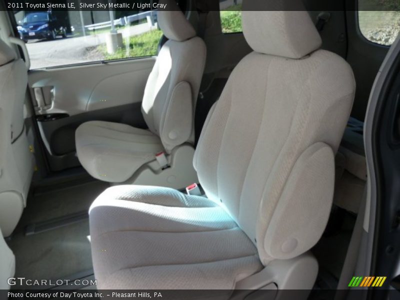 Silver Sky Metallic / Light Gray 2011 Toyota Sienna LE