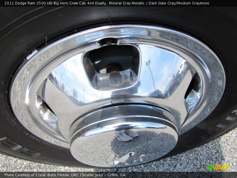 Mineral Gray Metallic / Dark Slate Gray/Medium Graystone 2011 Dodge Ram 3500 HD Big Horn Crew Cab 4x4 Dually