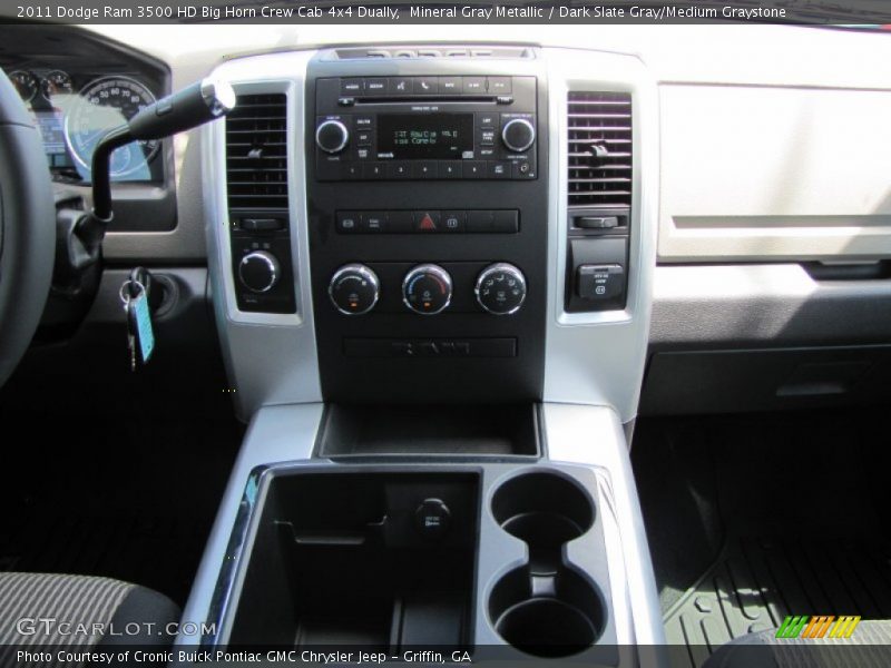 Mineral Gray Metallic / Dark Slate Gray/Medium Graystone 2011 Dodge Ram 3500 HD Big Horn Crew Cab 4x4 Dually