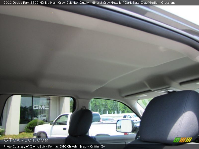Mineral Gray Metallic / Dark Slate Gray/Medium Graystone 2011 Dodge Ram 3500 HD Big Horn Crew Cab 4x4 Dually
