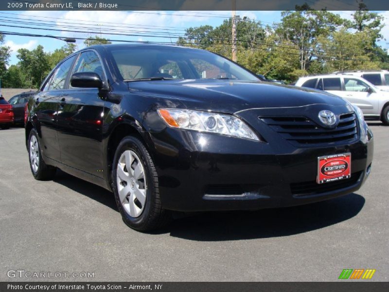 Black / Bisque 2009 Toyota Camry LE