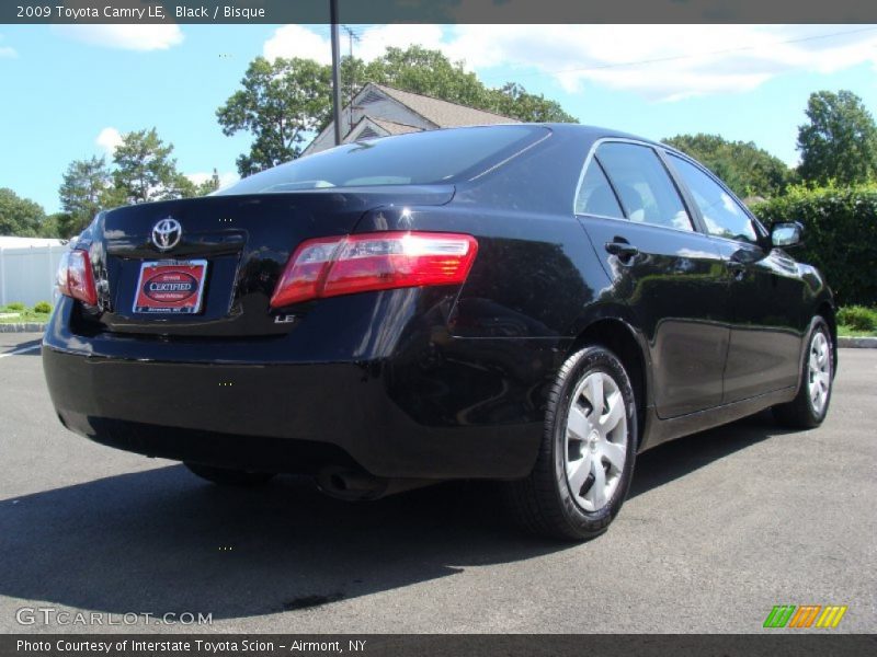 Black / Bisque 2009 Toyota Camry LE