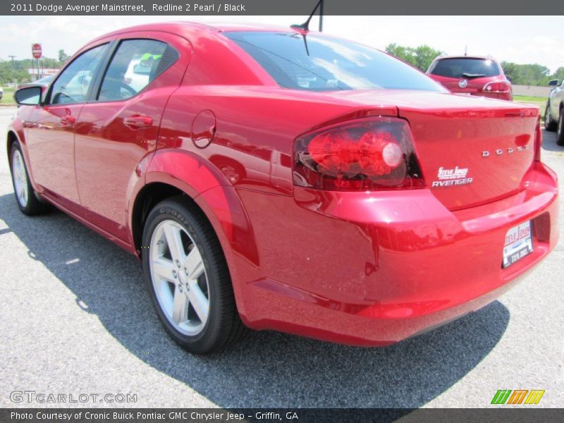 Redline 2 Pearl / Black 2011 Dodge Avenger Mainstreet
