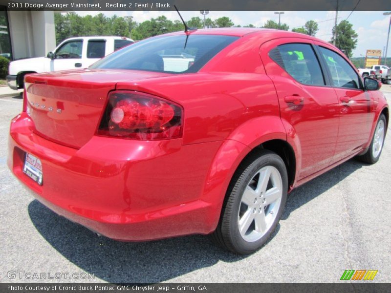 Redline 2 Pearl / Black 2011 Dodge Avenger Mainstreet