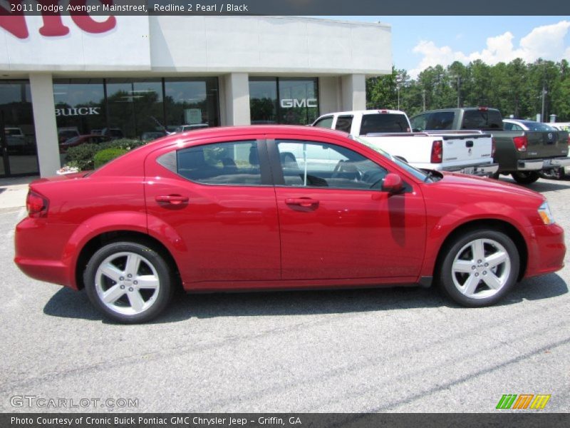 Redline 2 Pearl / Black 2011 Dodge Avenger Mainstreet