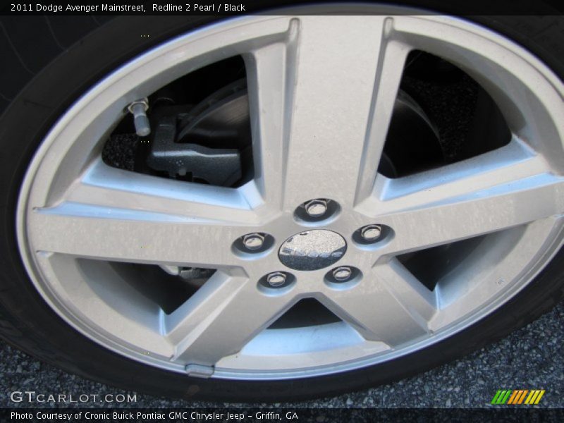 Redline 2 Pearl / Black 2011 Dodge Avenger Mainstreet