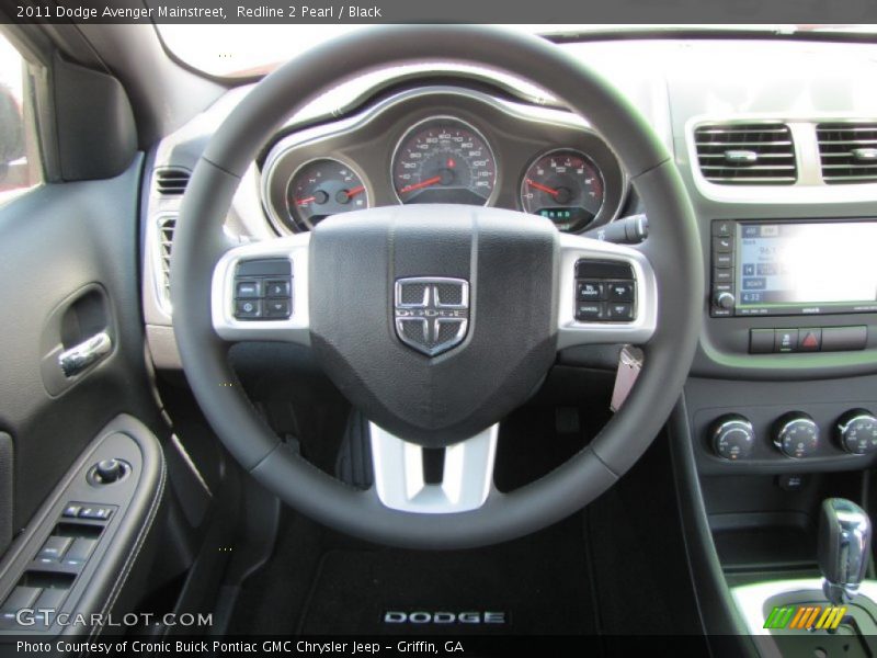 Redline 2 Pearl / Black 2011 Dodge Avenger Mainstreet