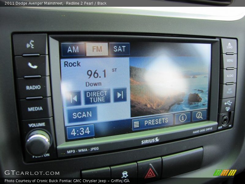Redline 2 Pearl / Black 2011 Dodge Avenger Mainstreet
