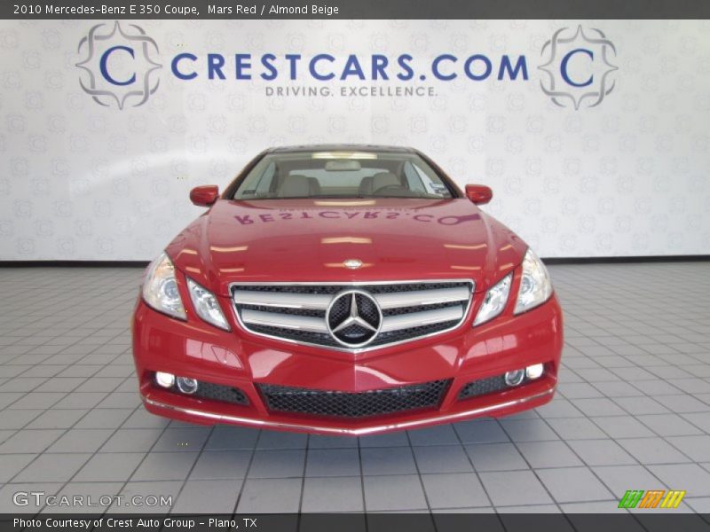 Mars Red / Almond Beige 2010 Mercedes-Benz E 350 Coupe