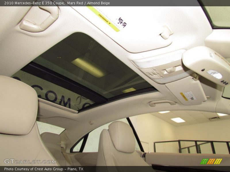 Mars Red / Almond Beige 2010 Mercedes-Benz E 350 Coupe