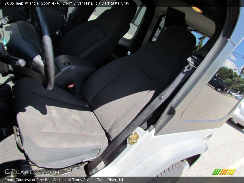 Bright Silver Metallic / Dark Slate Gray 2005 Jeep Wrangler Sport 4x4