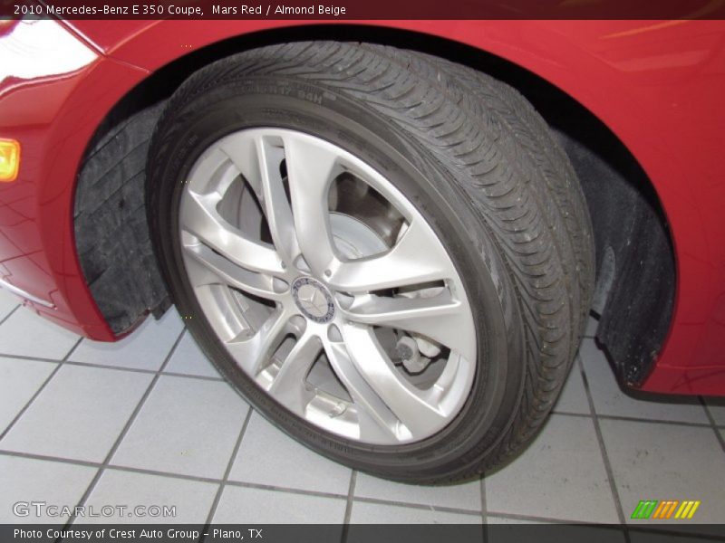 Mars Red / Almond Beige 2010 Mercedes-Benz E 350 Coupe