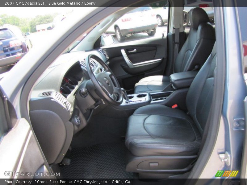 Blue Gold Metallic / Ebony 2007 GMC Acadia SLT