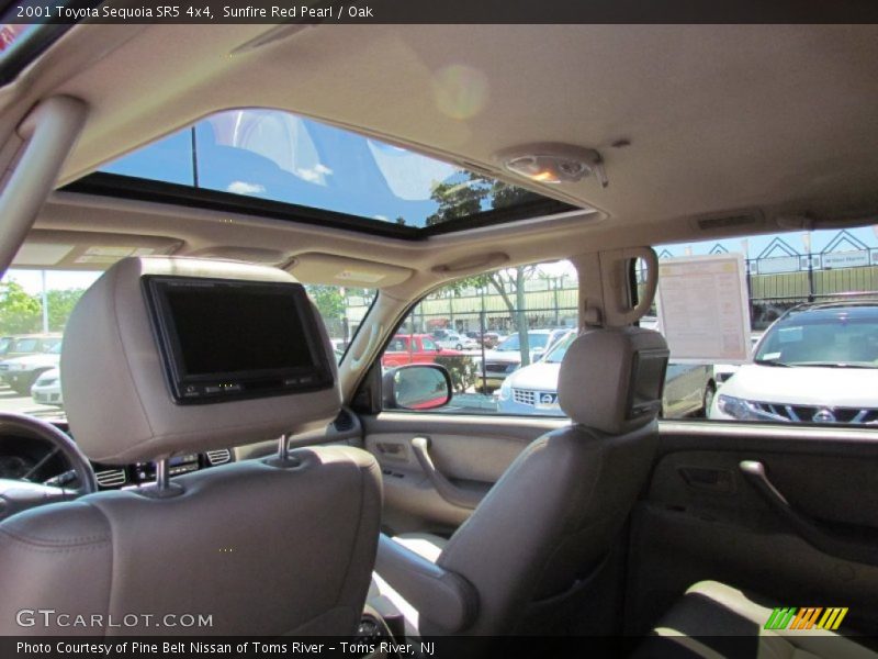Sunfire Red Pearl / Oak 2001 Toyota Sequoia SR5 4x4
