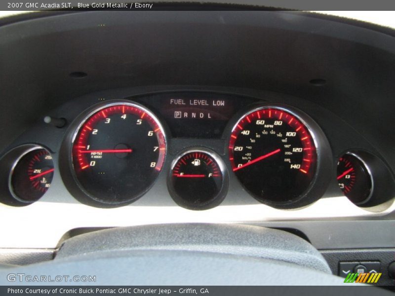 Blue Gold Metallic / Ebony 2007 GMC Acadia SLT