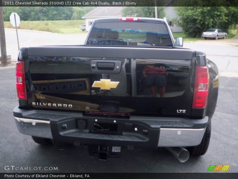 Black / Ebony 2011 Chevrolet Silverado 3500HD LTZ Crew Cab 4x4 Dually