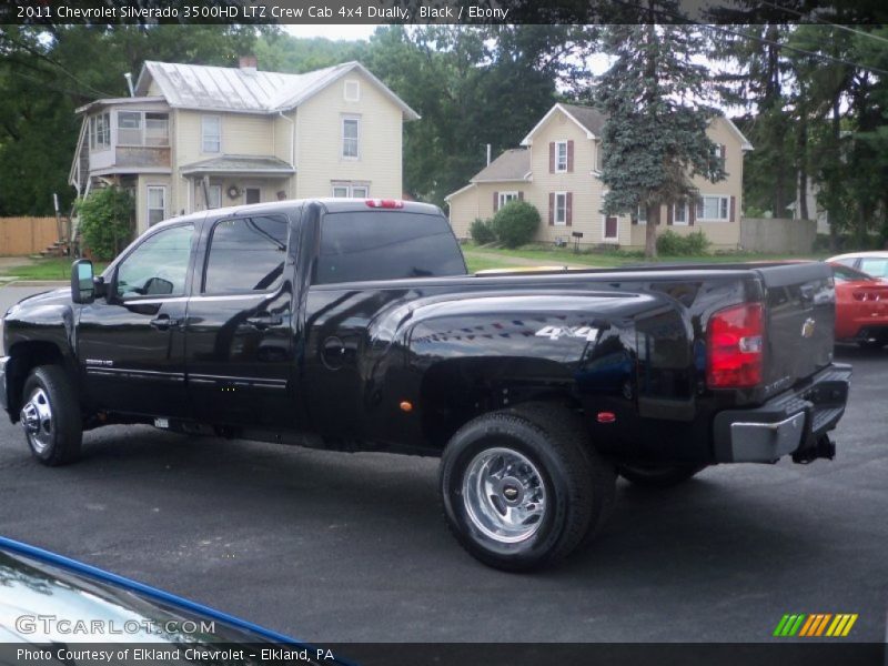 Black / Ebony 2011 Chevrolet Silverado 3500HD LTZ Crew Cab 4x4 Dually