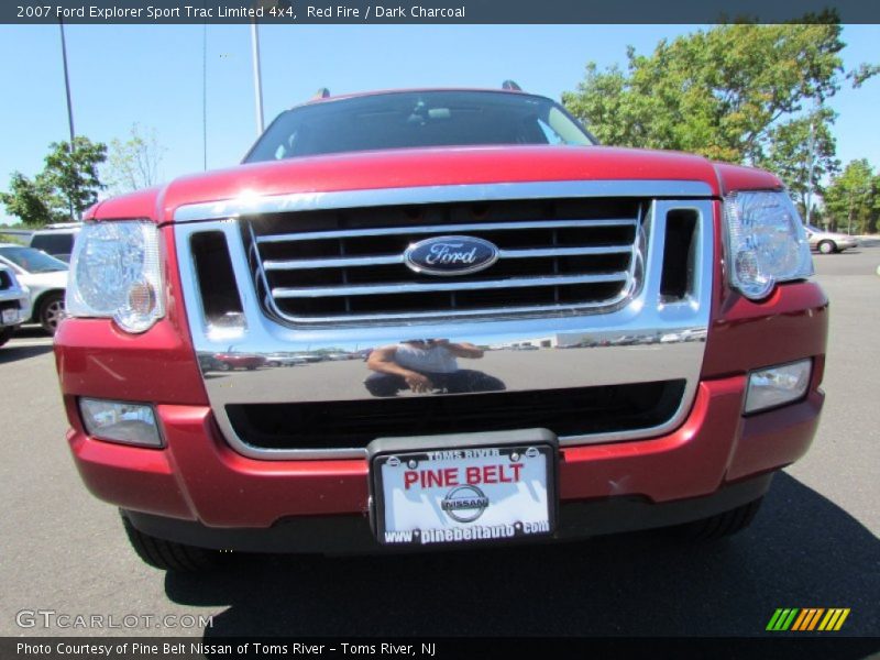Red Fire / Dark Charcoal 2007 Ford Explorer Sport Trac Limited 4x4