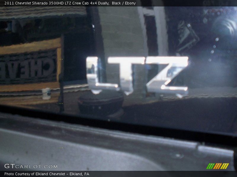 Black / Ebony 2011 Chevrolet Silverado 3500HD LTZ Crew Cab 4x4 Dually