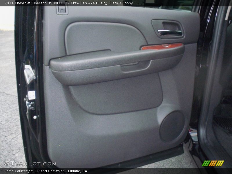 Black / Ebony 2011 Chevrolet Silverado 3500HD LTZ Crew Cab 4x4 Dually