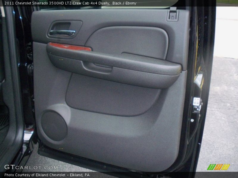 Black / Ebony 2011 Chevrolet Silverado 3500HD LTZ Crew Cab 4x4 Dually