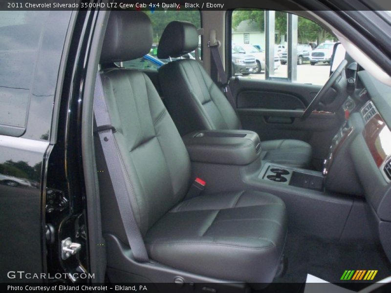 Black / Ebony 2011 Chevrolet Silverado 3500HD LTZ Crew Cab 4x4 Dually